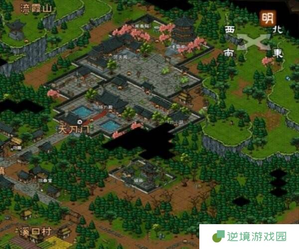 烟雨江湖落霞镇资源有哪些 落霞镇资源宝藏位置一览