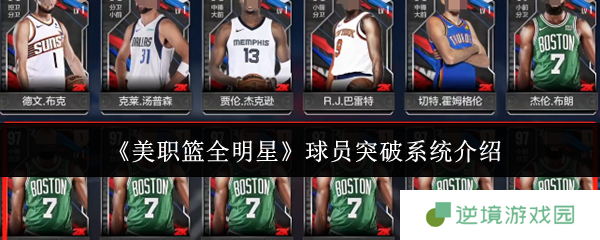 《美职篮全明星》球员突破系统介绍