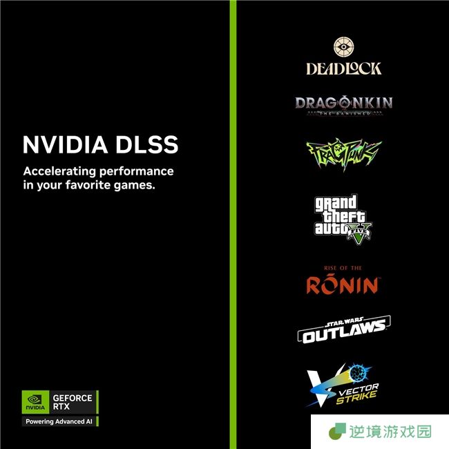更多游戏支持DLSS 4多帧生成，全新Game Ready驱动发布