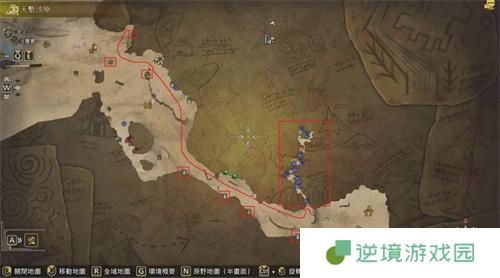 怪物猎人荒野天堑沙原怎么快速采集材料