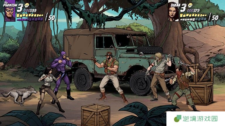 幻影：漫画风格2D格斗游戏新作发布，赢得广泛好评！