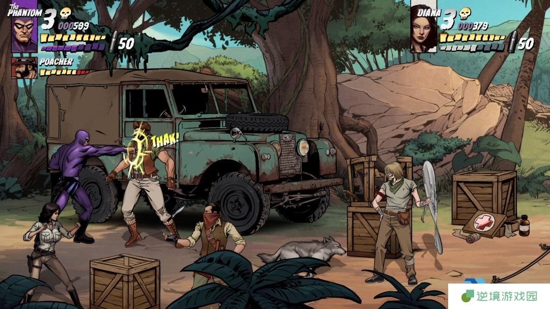 幻影：漫画风格2D格斗游戏新作发布，赢得广泛好评！