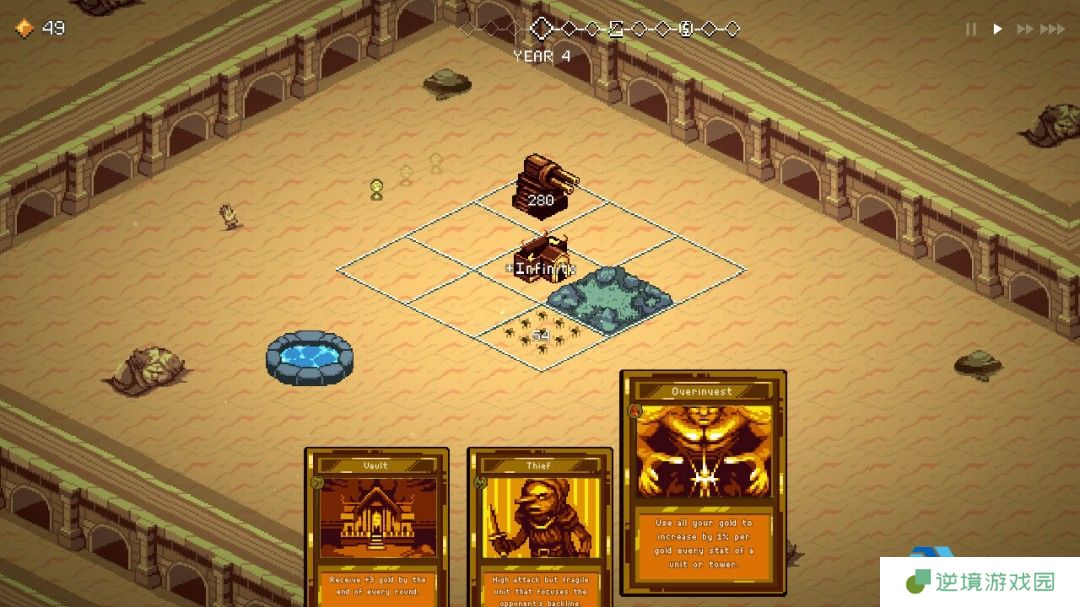 Steam策略新作9Kings定档4月 肉鸽卡牌构筑引爆王国战争