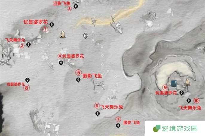 燕云十六声河西蹊跷全收集位置图图三