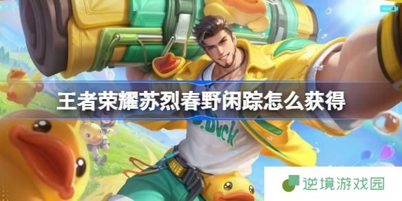 王者荣耀苏烈春野闲踪怎么获得-苏烈春野闲踪皮肤获取攻略