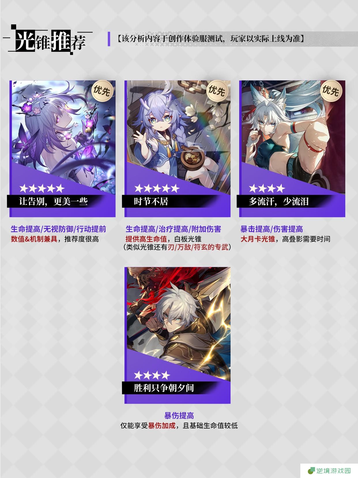 崩坏星穹铁道遐蝶用什么光锥 崩铁遐蝶光锥推荐