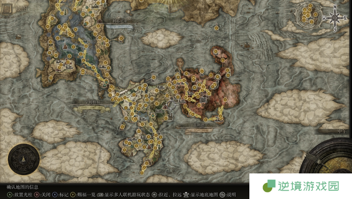 艾尔登法环地图全貌图高清图三