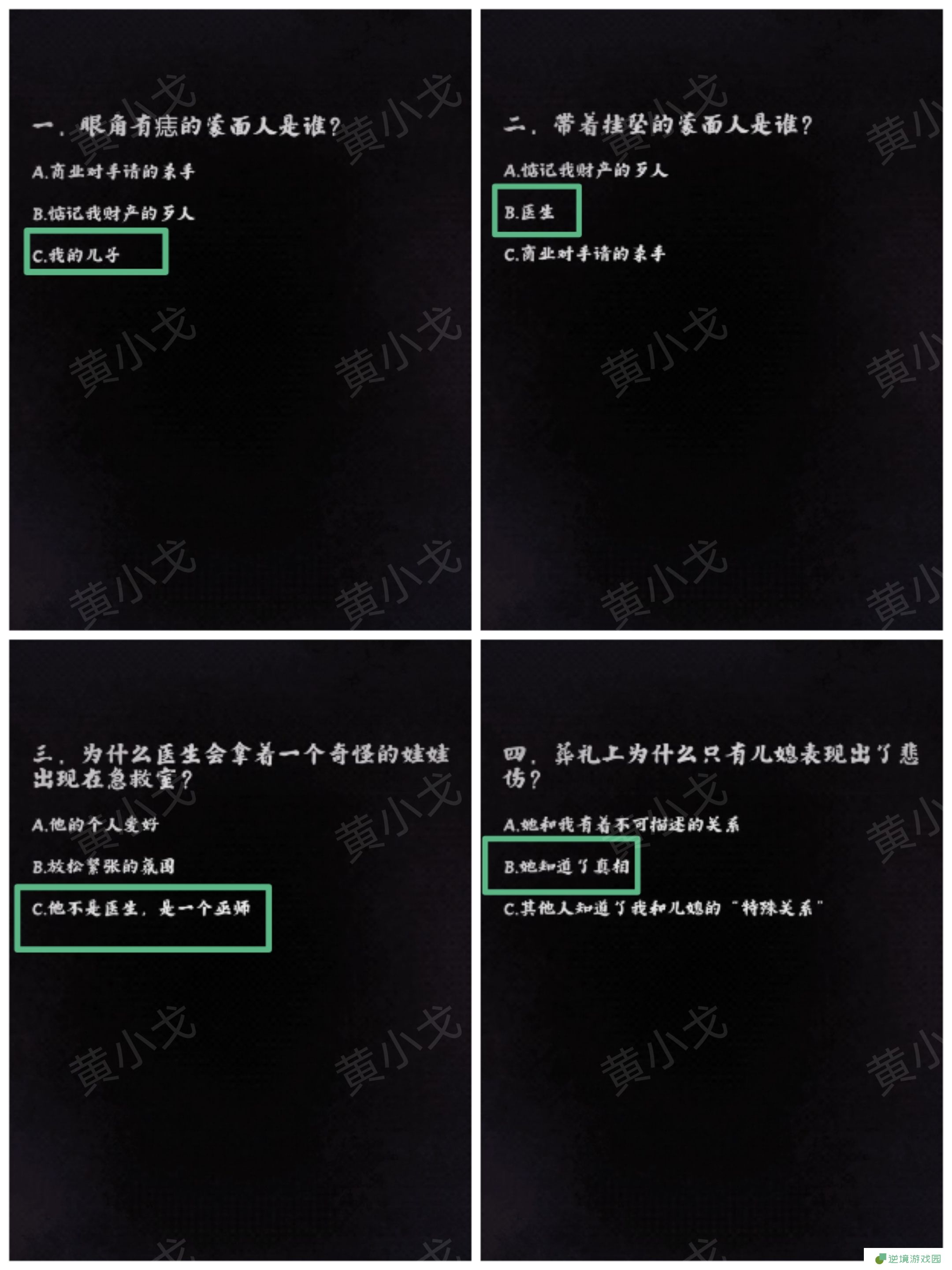 《人间诡视》第六关临终一视结局达成攻略