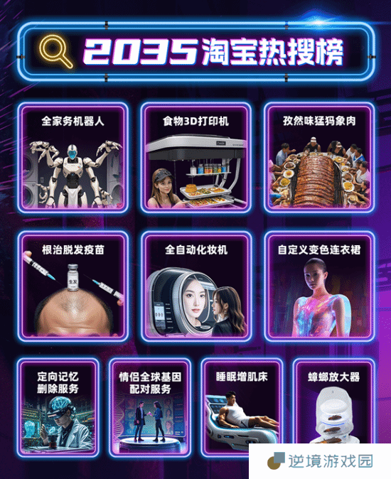 大受震撼！淘宝预测2035年有望吃上猛犸象肉