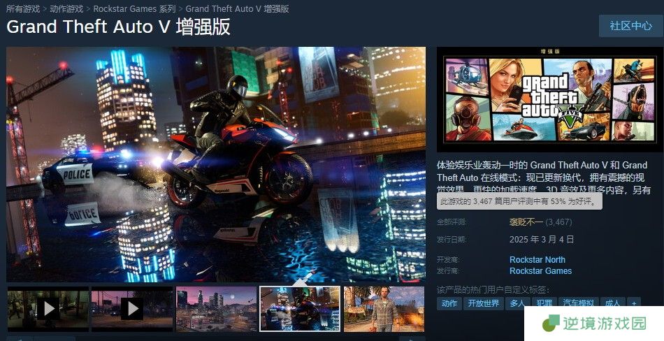 给他爱5增强版：画质飙升，劫案再临！PC玩家的终极江湖体验来袭！